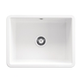 DEANTE LUMI zlewozmywak ceramiczny wpuszczany w blat 557x430 biały