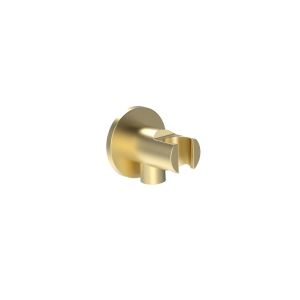 ROCA AQUA przyłącze kątowe z uchwytem na słuchawkę brushed gold      