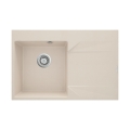 DEANTE EVORA zlewozmywak granitowy wpuszczany w blat 760x500 mm beżowy