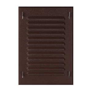 AWENTA MTK kratka wentylacyjna ścienna 16,5x24 cm brązowa 