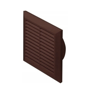 AWENTA STYL kratka wentylacyjna ścienna 16,5x16,5 cm brązowa 