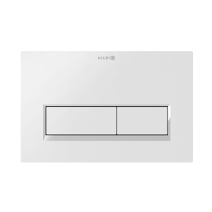 KLUDI UNIFIX przycisk spłukujący do WC biały pasuje do Geberit Duofix Sigma 