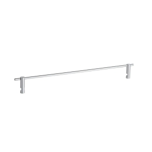 STELLA reling do półki szklanej 40 cm chrom