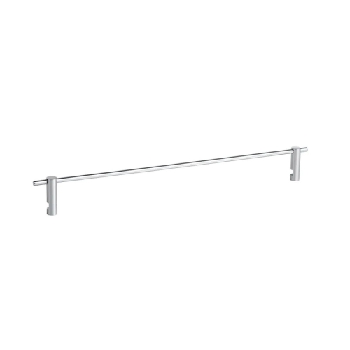 STELLA reling do półki szklanej  40 cm chrom