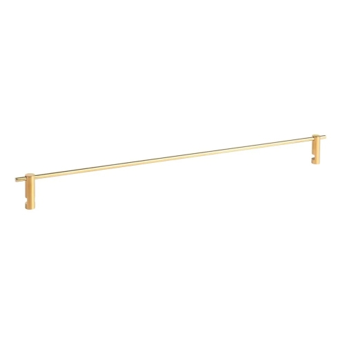 STELLA reling do półki szklanej  40 cm złoty połysk