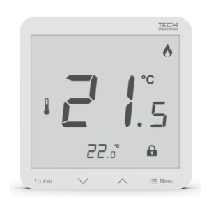TECH R-8pz PLUS Bezprzewodowy regulator pokojowy 