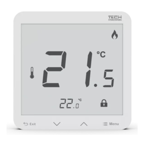 TECH R-8pz PLUS Bezprzewodowy regulator pokojowy 