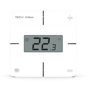 TECH R-X Przewodowy regulator pokojowy biały