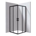 DEANTE FUNKIA EVO kabina prysznicowa 80x80 cm kwadratowa profil nero szkło transparentne 
