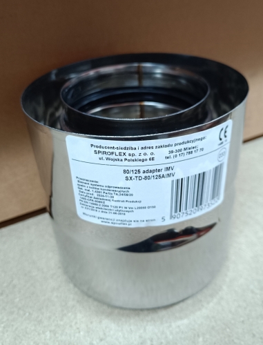 IMMERGAS Adapter prosty 80/125