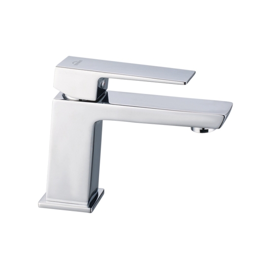 INVENA PAROS bateria umywalkowa z korkiem stojąca chrom