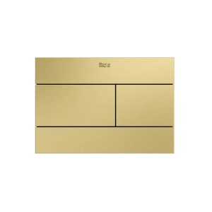 ROCA DUPLO S PS2 przycisk spłukujący brushed gold