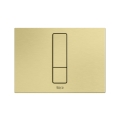 ROCA DUPLO S PS4 przycisk spłukujący brushed gold