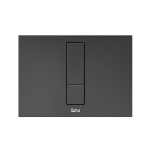 ROCA DUPLO S PS4 przycisk spłukujący brushed titanium black