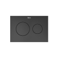 ROCA DUPLO S PS3 przycisk spłukujący brushed titanium black 