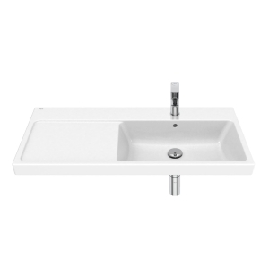 ROCA GAP umywalka meblowa prostokątna prawa 100x46 cm biały