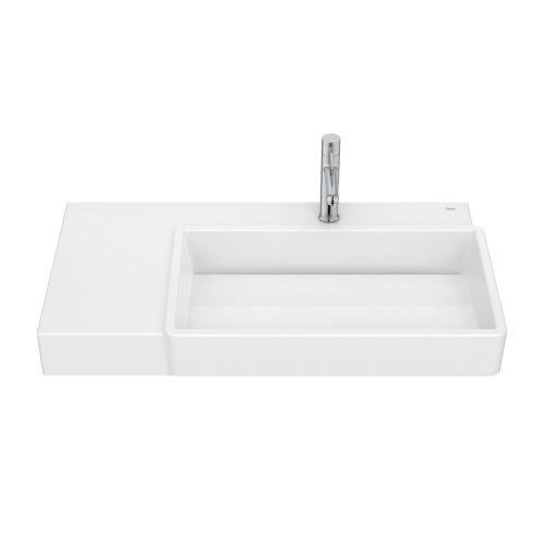 ROCA TURA umywalka meblowa prostokątna prawa 80x43 cm biały 