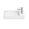 ROCA TURA umywalka meblowa prostokątna 55x27,5 biały supraglaze