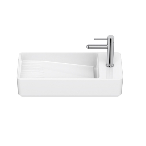 ROCA TURA umywalka meblowa prostokątna 55x27,5 biały supraglaze