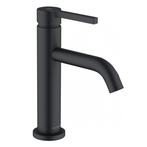 KLUDI NOVA FONTE bateria umywalkowa stojąca, czarny mat