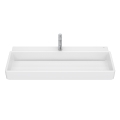 ROCA TURA umywalka meblowa ścienna prostokątna 100x43 cm supraglaze biały