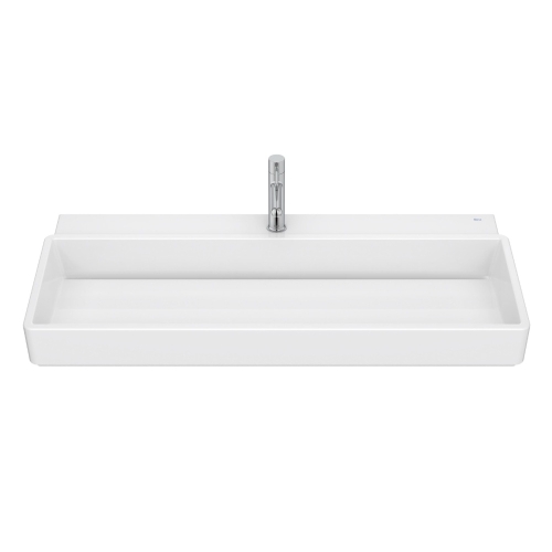 ROCA TURA umywalka meblowa ścienna prostokątna 100x43 cm supraglaze biały