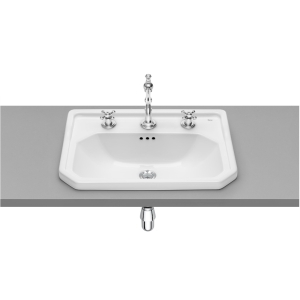 ROCA CARMEN umywalka wpuszczana w blat prostokątna 60x45 cm biały 