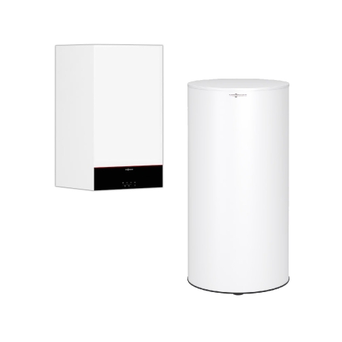 VIESSMANN VITODENS 100-W kocioł gazowy kondensacyjny 32kW B1HF + zasobnik VITOCELL 100-W 120L