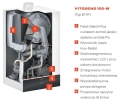 VIESSMANN VITODENS 100-W kocioł gazowy kondensacyjny 32kW B1HF + zasobnik VITOCELL 100-W 100L