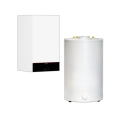 VIESSMANN VITODENS 100-W kocioł gazowy kondensacyjny 32kW B1HF i zasobnik 140l VITOCELL 200-V INOX