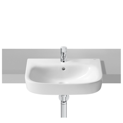 ROCA DEBBA umywalka półblatowa prostokątna 52x40 cm biały 