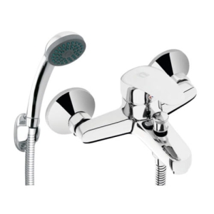 PRIMA BLUE bateria wannowo- natryskowa naścienna chrom B020102001