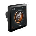 Euroster e2233 SMART 230V SMART, podtynkowy, Wi-FI, Tuya czarny