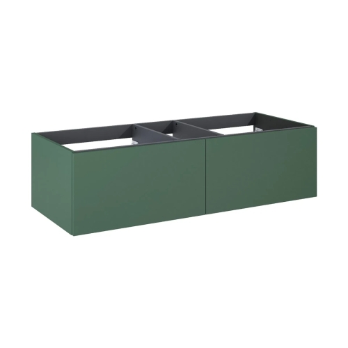 ELITA LOOK slim komoda 120 cm wisząca forest green matt
