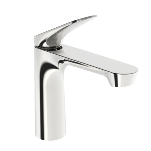 HANSA GENESIS bateria umywalkowa stojąca z korkiem klik-klak chrom