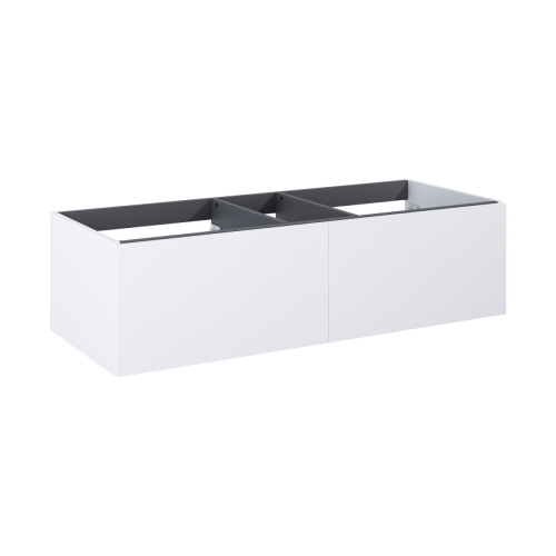 ELITA LOOK slim komoda 120 cm wisząca biały mat 