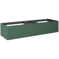 ELITA LOOK slim komoda 160 cm wisząca forest green matt 