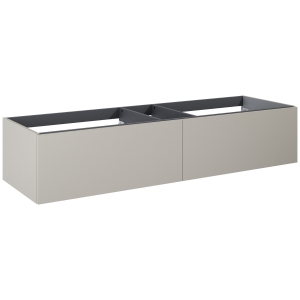 ELITA LOOK slim komoda 160 cm wisząca fume matt