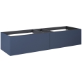 ELITA LOOK slim komoda 160 cm wisząca navy blue matt