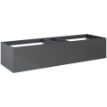 ELITA LOOK slim komoda 160 cm wisząca anthracite 