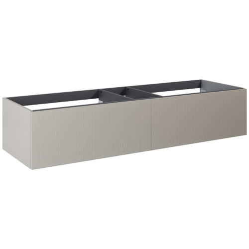 ELITA SOHO slim komoda 160 cm wisząca fume matt