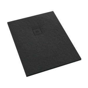 SCHEDLINE PROTOS brodzik prostokątny 80x100 cm kompozytowy czarny