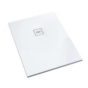 SCHEDLINE PROTOS brodzik prostokątny 70x120 cm kompozytowy biały