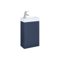 ELITA YOUNG BASIC zestaw umywalka z szafką 40 cm navy blue matt 