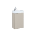 ELITA YOUNG BASIC zestaw umywalka z szafką 40 cm fume matt