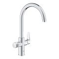 GROHE BLUE PURE BAUCURVE bateria kuchenna stojąca z filtrem chrom 