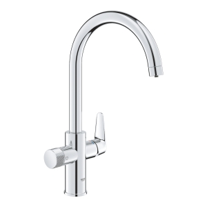 GROHE BLUE PURE BAUCURVE bateria kuchenna stojąca z podłączeniem do filtra chrom 