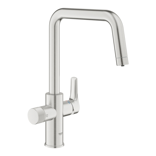 GROHE BLUE PURE EUROSMART bateria kuchenna stojąca filtrująca stal nierdzewna 