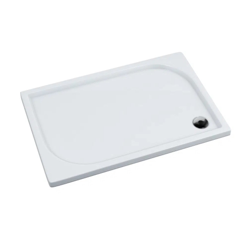 SCHEDLINE CANES brodzik prostokątny 90x120 cm kompozytowy biały