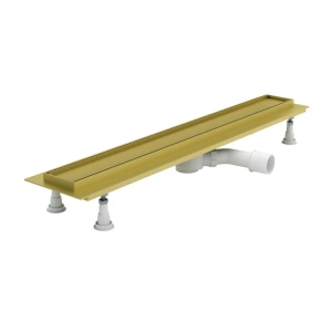 SCHEDLINE REGULAR LINE odpływ liniowy 70 cm złoty